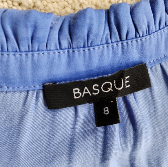 Blue Satin Dress - Picture 2 of 2